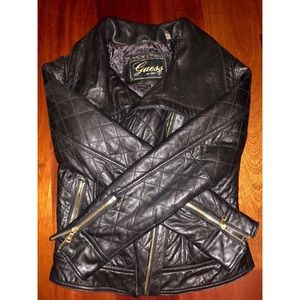 Guess leather jacket